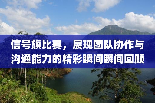 信號旗比賽,展現(xiàn)團隊協(xié)作與溝通能力的精彩瞬間瞬間回顧