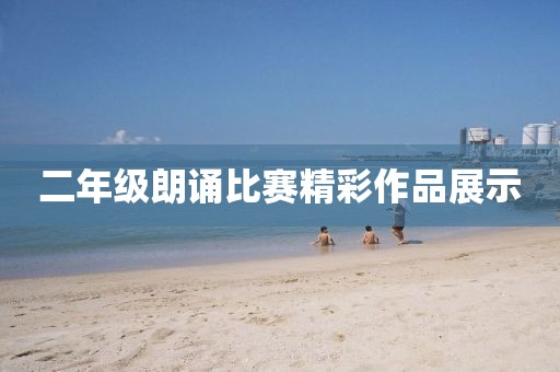 二年級(jí)朗誦比賽精彩作品展示
