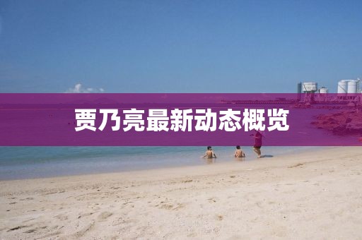 賈乃亮最新動態概覽