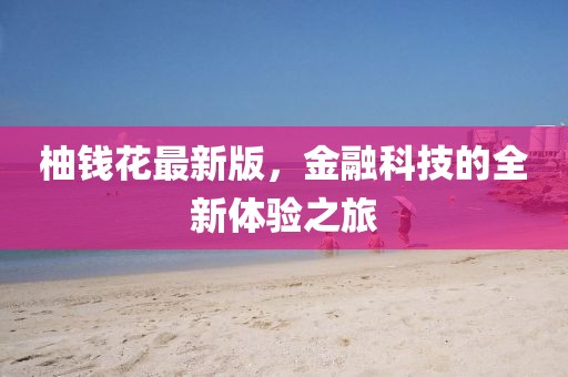 柚錢花最新版，金融科技的全新體驗之旅