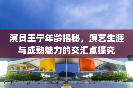 演員王寧年齡揭秘，演藝生涯與成熟魅力的交匯點探究