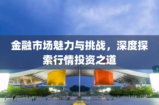 金融市場(chǎng)魅力與挑戰(zhàn)，深度探索行情投資之道