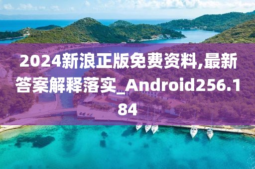 2024新浪正版免費資料,最新答案解釋落實_Android256.184