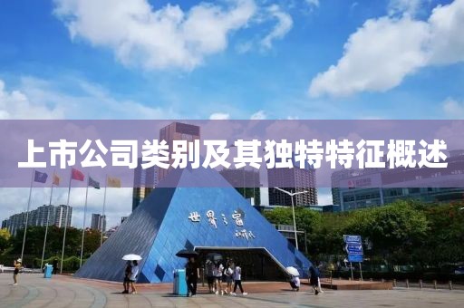 上市公司類別及其獨特特征概述