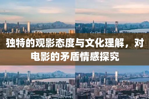 獨特的觀影態(tài)度與文化理解,對電影的矛盾情感探究