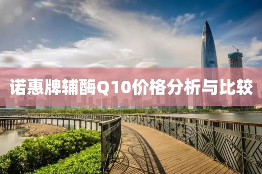 諾惠牌輔酶Q10價格分析與比較