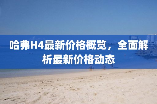 哈弗H4最新價格概覽，全面解析最新價格動態