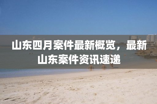山東四月案件最新概覽，最新山東案件資訊速遞