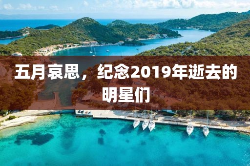 五月哀思,紀念2019年逝去的明星們