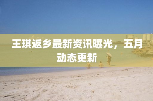 王琪返鄉最新資訊曝光，五月動態更新