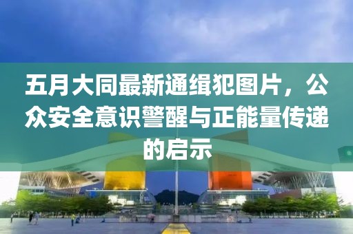 五月大同最新通緝犯圖片，公眾安全意識警醒與正能量傳遞的啟示