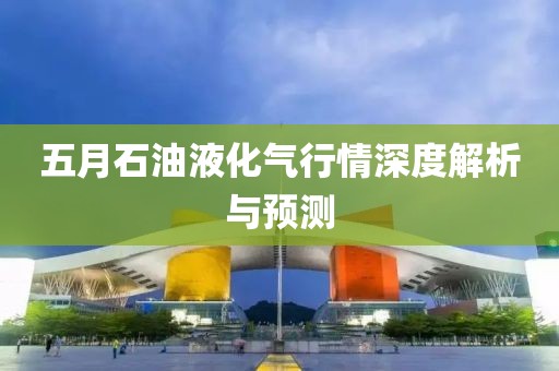 五月石油液化氣行情深度解析與預測