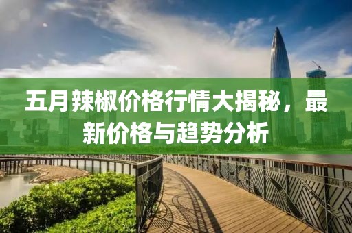 五月辣椒價格行情大揭秘，最新價格與趨勢分析