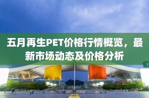 五月再生PET價格行情概覽，最新市場動態及價格分析