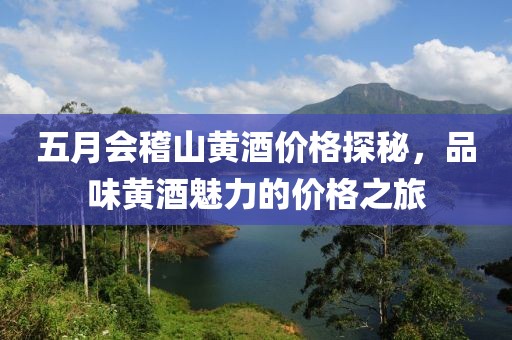 五月會稽山黃酒價格探秘，品味黃酒魅力的價格之旅
