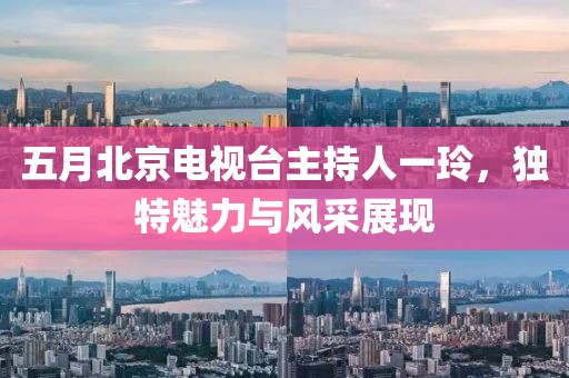 五月北京電視臺主持人一玲，獨特魅力與風(fēng)采展現(xiàn)