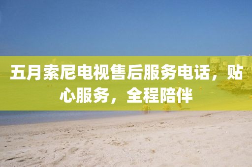 五月索尼電視售后服務電話，貼心服務，全程陪伴