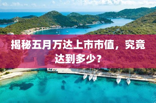 揭秘五月萬達上市市值，究竟達到多少？