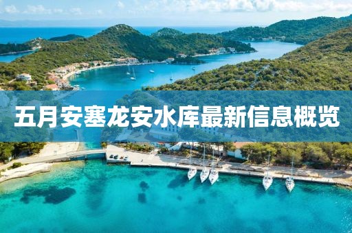 五月安塞龍安水庫最新信息概覽