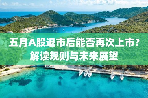 五月A股退市后能否再次上市?解讀規(guī)則與未來展望