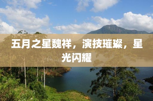 五月之星魏祥,演技璀璨,星光閃耀