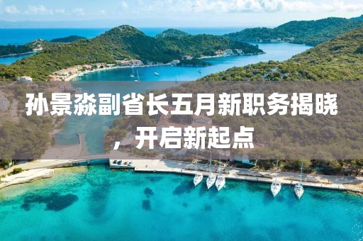 孫景淼副省長五月新職務揭曉,開啟新起點