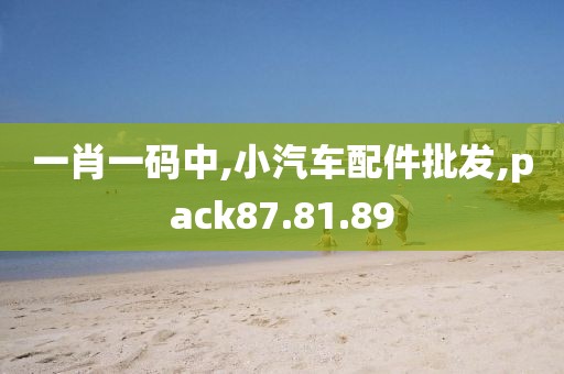 一肖一碼中,小汽車配件批發(fā),pack87.81.89