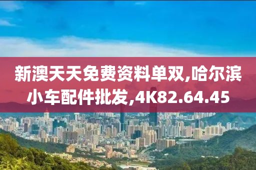 新澳天天免費資料單雙,哈爾濱小車配件批發(fā),4K82.64.45