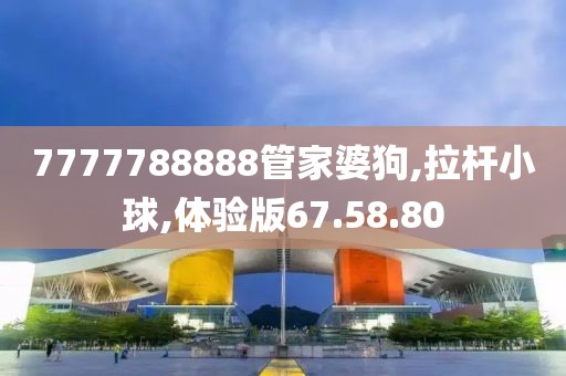 7777788888管家婆狗,拉桿小球,體驗版67.58.80