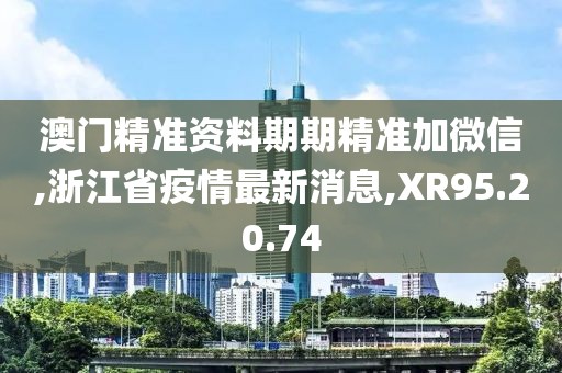 澳門精準資料期期精準加微信,浙江省疫情最新消息,XR95.20.74