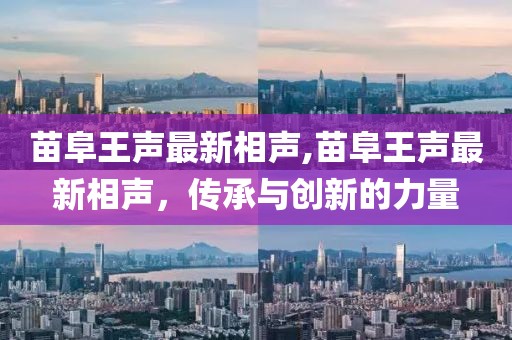 苗阜王聲最新相聲,苗阜王聲最新相聲，傳承與創新的力量