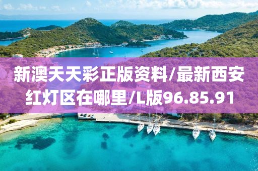 新澳天天彩正版資料/最新西安紅燈區在哪里/L版96.85.91